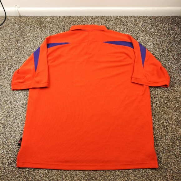 Vintage 2006 Clemson Tigers Football Polo Shirt Nike Authentic Mens Large - Picture 8 of 11